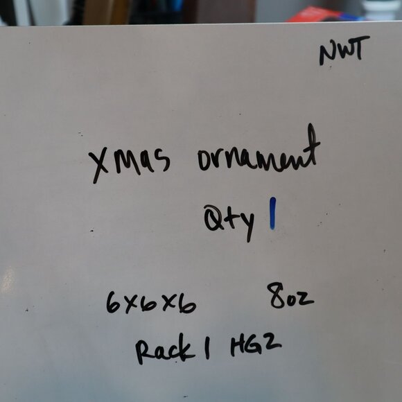 Hand-Painted Bell Ornament Pink Christmas Holiday Decor Whimsical Festive NWT - Picture 8 of 8